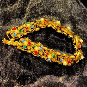 Vintage Multi-Stone Bracelet